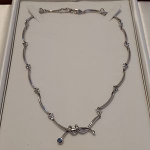 Silver necklace